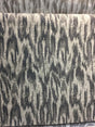 Modern Alyssa Pewter Ikat Chenille Fabric - Pewter Ikat, 58" Width (1 Yard)