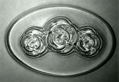 Rose Oval Chocolate Mold
