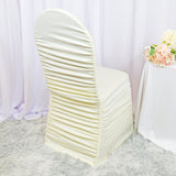 Spandex Banquet Chair Cover Ivory