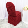 Spandex Banquet Chair Cover Rouge Apple Red