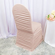 Spandex Banquet Chair Cover Rouge Blush Pink