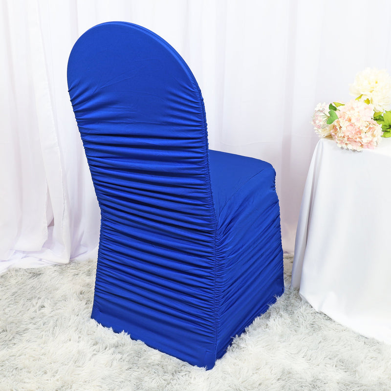 Spandex Banquet Chair Cover Royal Blue