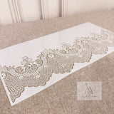 Angela Morrison Bridal Rosette Veil Stencil