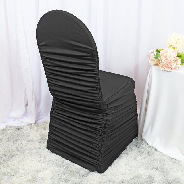 Spandex Banquet Chair Cover Black