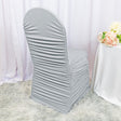 Spandex Banquet Chair Cover Silver