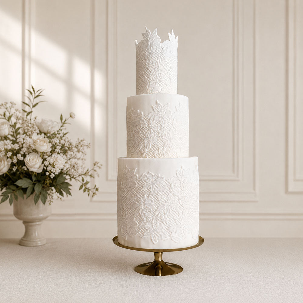 Angela Morrison Aurelia Lace Textured Rolling Pin