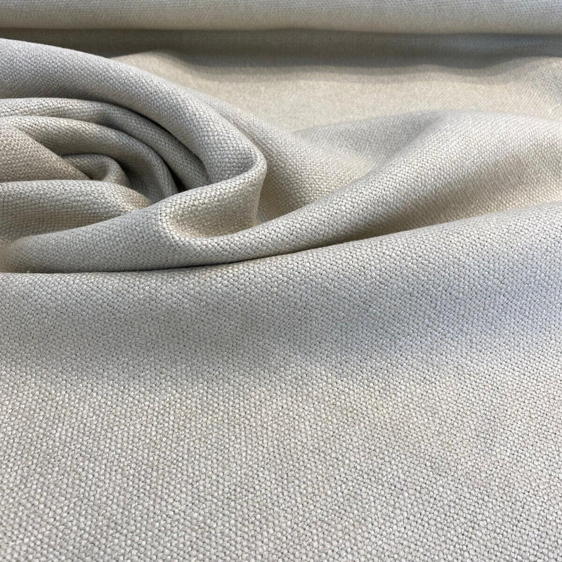 Fauna Linen Mushroom Linen Fabric - Mushroom, Railroaded, 55-56" Width (1 Yard)