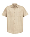 Red Kap Men's Tall Industrial Short Sleeve Work Shirt