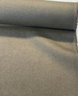 Fauna Linen Bark Taupe Tailored Italian Heavy Upholstery Fabric - Bark Dark Taupe, 55-56" Width (By The Yard)
