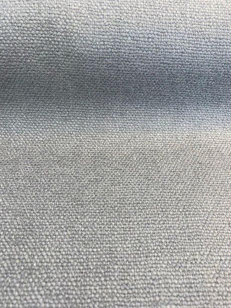 Fauna Linen 90 Percent Linen 10 Percent Nylon Fabric - Storm Gray, Railroaded, 55-56" Width (1 Yard)