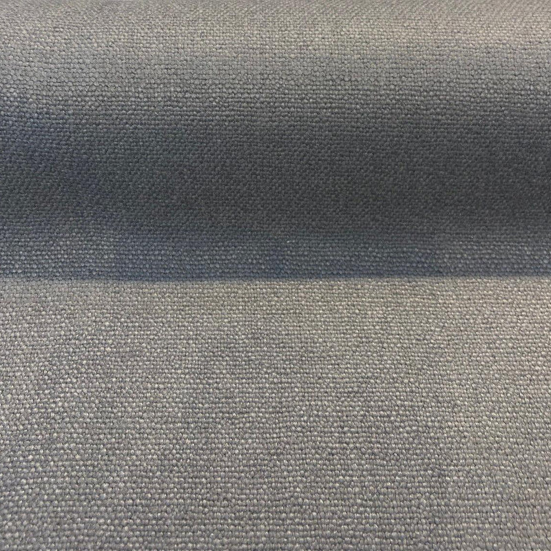 Fauna Linen 90 Percent Linen 10 Percent Nylon Fabric - Storm Gray, Railroaded, 55-56" Width (1 Yard)
