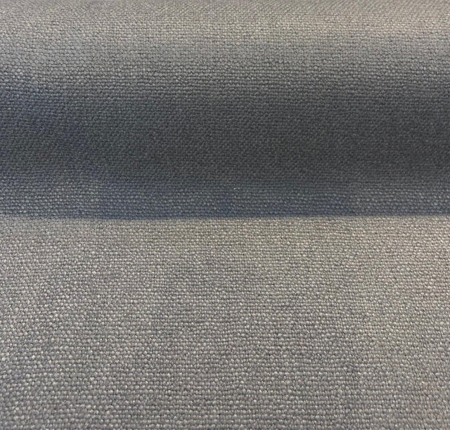 Fauna Linen 90 Percent Linen 10 Percent Nylon Fabric - Storm Gray, Railroaded, 55-56" Width (1 Yard)