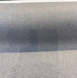 Fauna Linen 90 Percent Linen 10 Percent Nylon Fabric - Storm Gray, Railroaded, 55-56" Width (1 Yard)