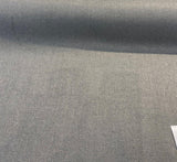 Fauna Linen 90 Percent Linen 10 Percent Nylon Fabric - Storm Gray, Railroaded, 55-56" Width (1 Yard)