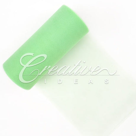 6" Tulle Spool - 25 Yards (Mint Green)