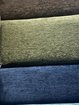 Barcelona Green Hunter Soft Chenille Upholstery Fabric - Hunter Green, Solid, 56" Width (1 Yard)