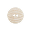 Natural Bone Carved Circular 2-Hole Button - 36L/23mm