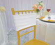 Spandex Chair Bands White 10pcs/pk