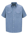 Red Kap Men's Tall Deluxe Western Style Short Sleeve Shirt