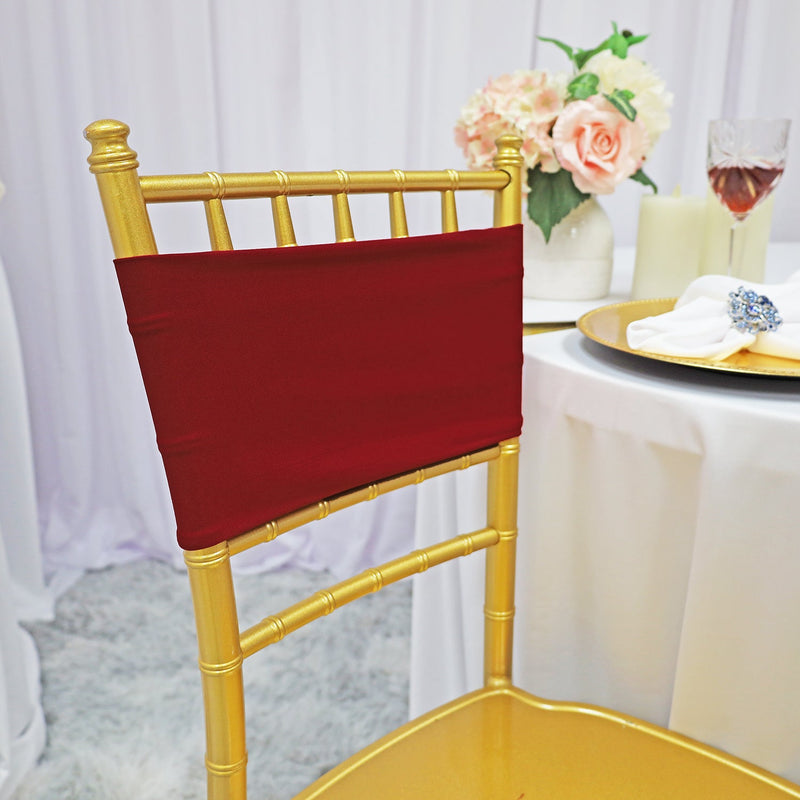 Spandex Chair Band Sample