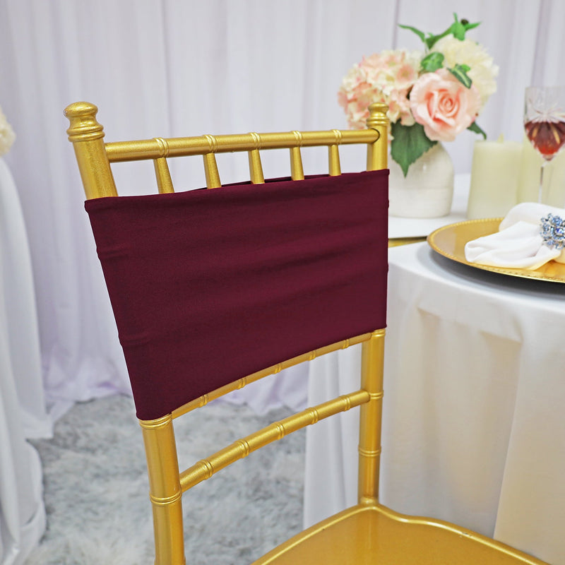Spandex Chair Band Sample