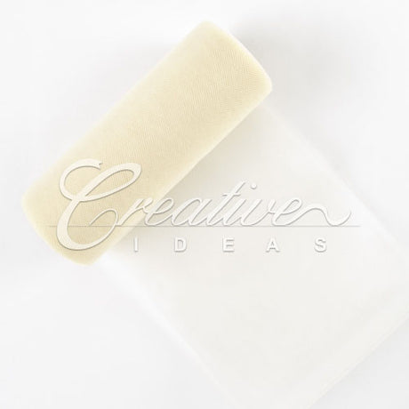 6" Tulle Spool - 25 Yards (Ivory)