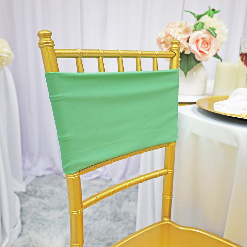 Spandex Chair Bands 7x13 Sage Green