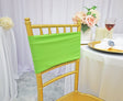 Spandex Chair Band Sample Apple Green
