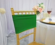 Spandex Chair Band Sample 7x13 Emerald Green
