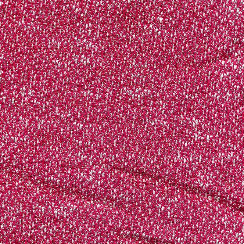 1 Yard Yarn-Dye Jersey Fabric 130 GSM 53% Polyester 42% Rayon Slub 5% Spandex Blend 57/58" Width