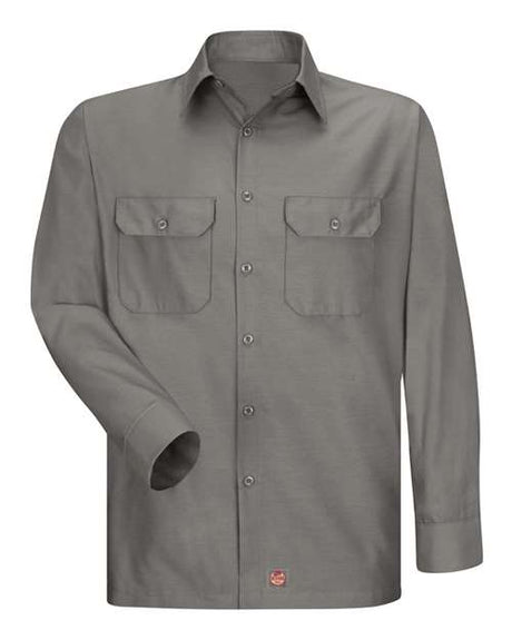 Red Kap Men's Tall Ripstop Long Sleeve Shirt