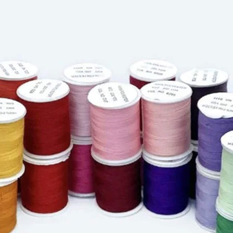 200 Yards Polyester Thread Purple Shade Small Spool for Embroidery and Crafts