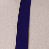 3 Yards Dark Purple Fold Over Elastic 5/8" Shiny Trim for Hairbands & Sewing