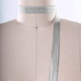 3 Yards Moss Green Fold Over Elastic Face Mask Trim 5/8"