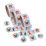 Bulk 100 Pieces Autism Awareness Sticker Roll