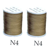 200 Yards Neutral Sewing Thread 100 Percent Polyester Small Spool for DIY Projects