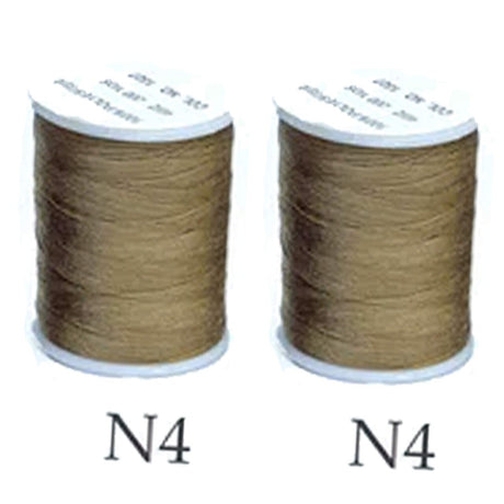 200 Yards Neutral Sewing Thread 100 Percent Polyester Small Spool for DIY Projects