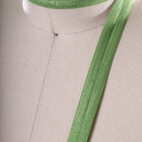3 Yards Apple Green Fold Over Elastic 5/8" Soft Trim for Hair Accessories & DIY Crafts