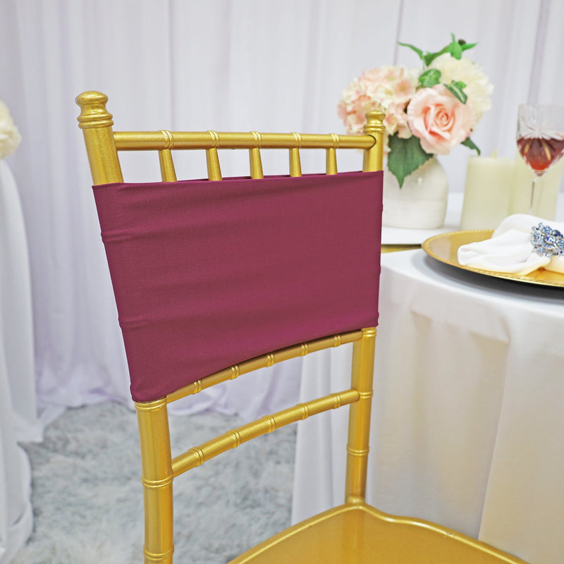Spandex Chair Band Sample