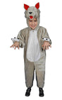 Kids Plush Wolf Costume