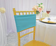 Spandex Chair Bands 7x13 Pool Blue