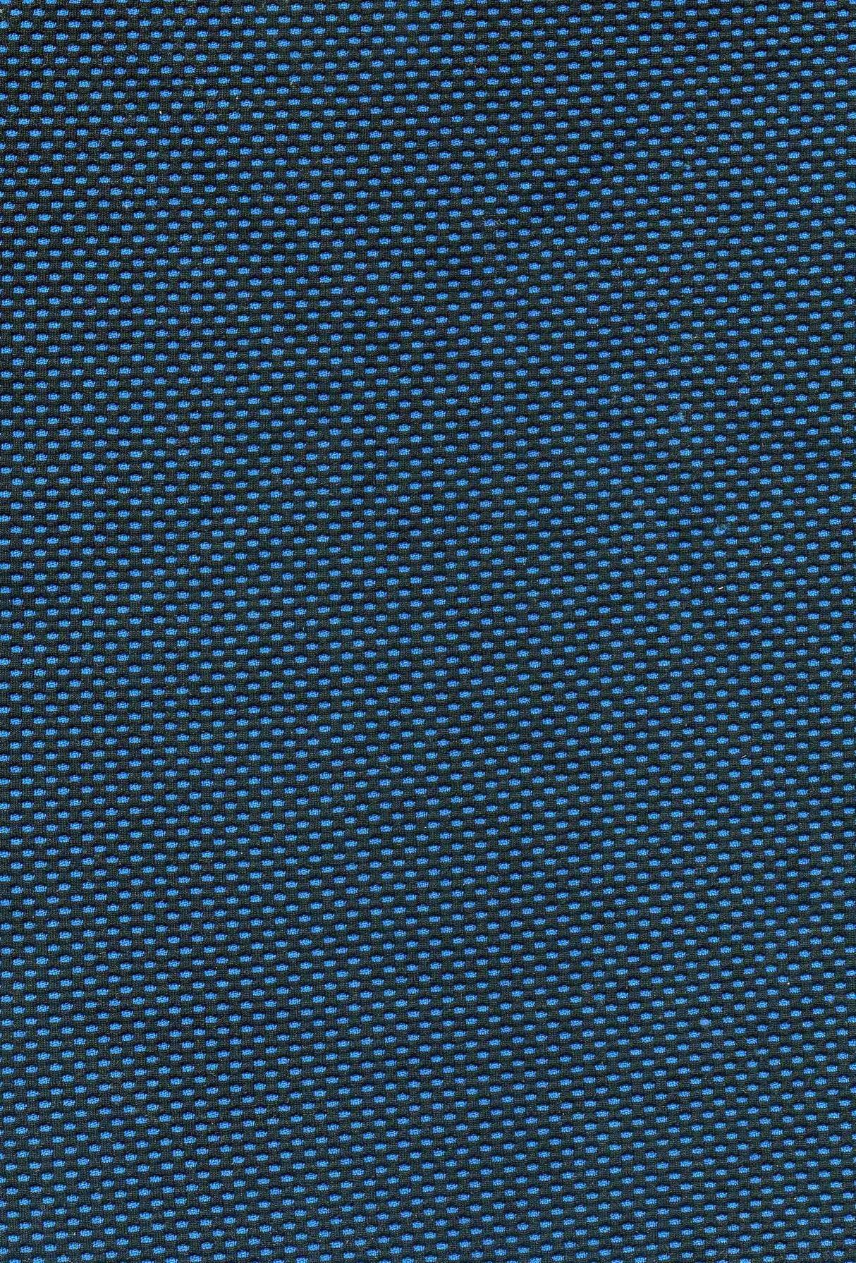 Stretch Knit Fabric Black Blue