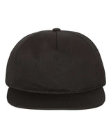 YP Classics Lightly-Structured Five-Panel Snapback Cap