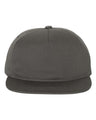 Lightly-Structured Five-Panel Snapback Cap