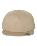 YP Classics Lightly-Structured Five-Panel Snapback Cap