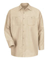 Red Kap Men's Tall Industrial Long Sleeve Work Shirt