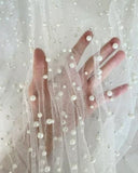 Pearl Tulle Bright White