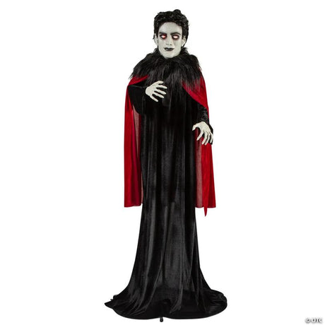 RADYAN Gristle Gagley Standing Halloween Decoration with On/Off Switch shown in a clear product image