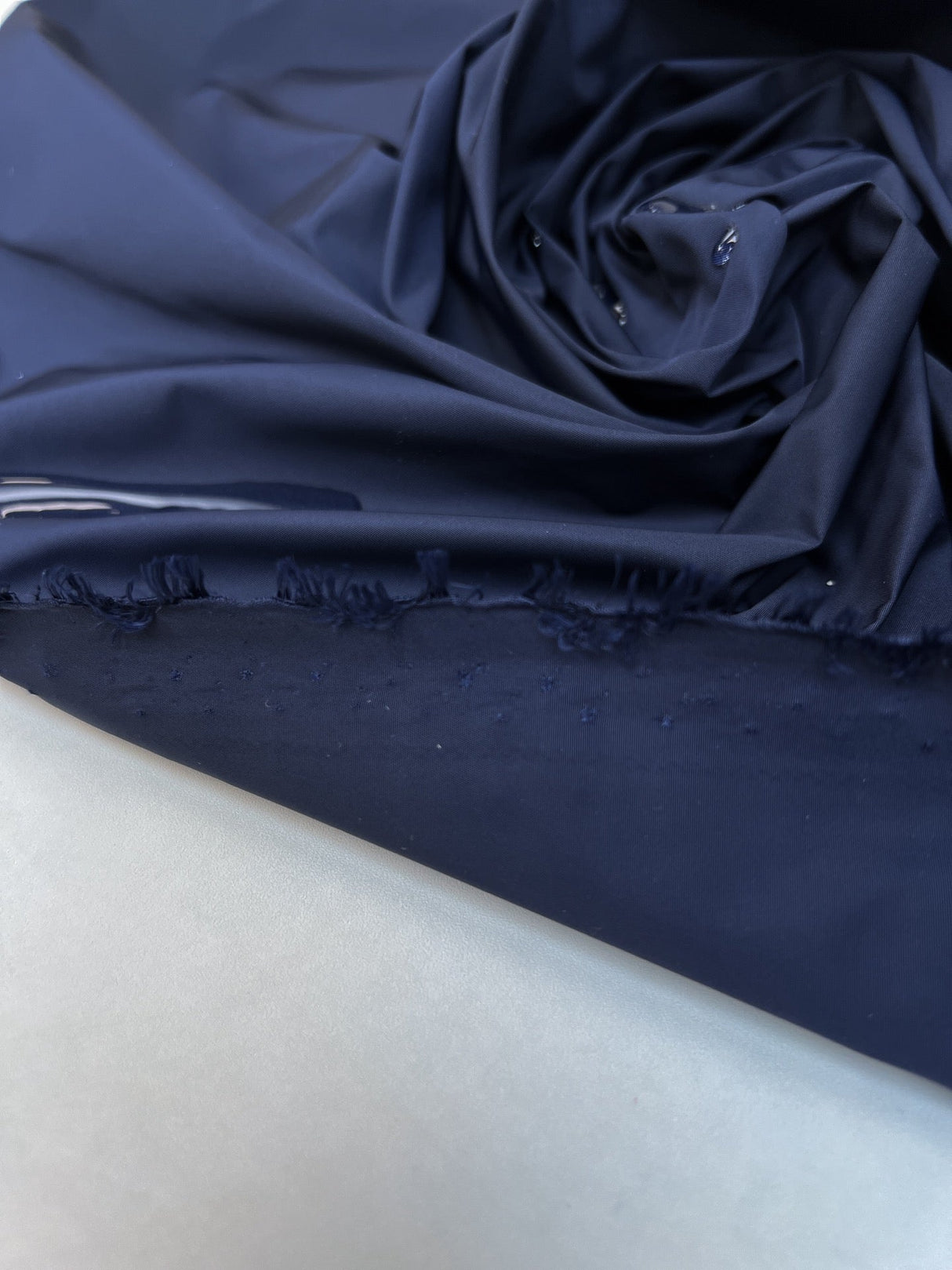 Polyester Jacket Fabric Blue