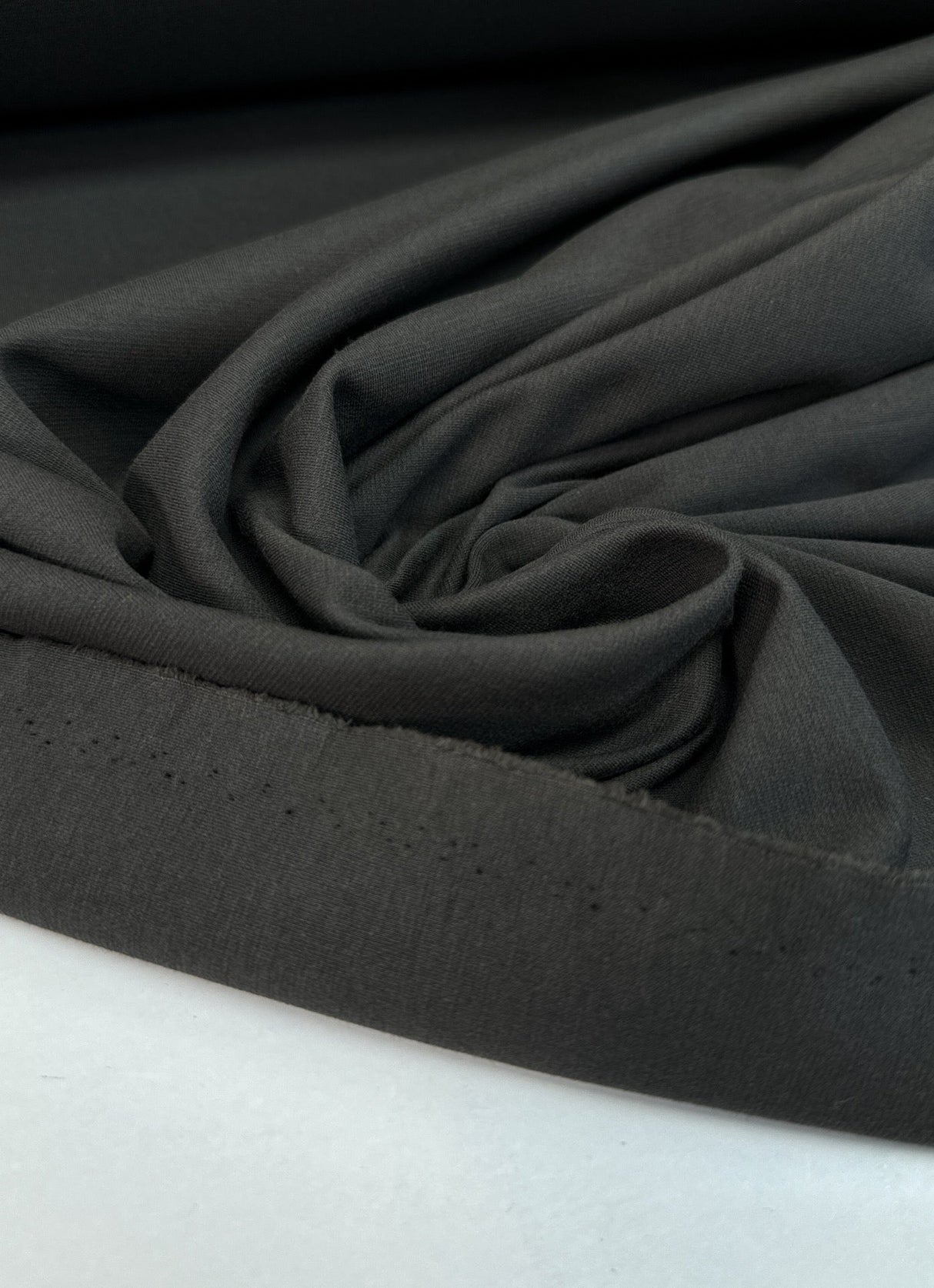 Cotton Elastane Knit Gray